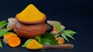 turmeric, neem, cup, spoon, black background, wood spoon, leaf, dramatic, turmeric, nature, turmeric, turmeric, turmeric, turmeric