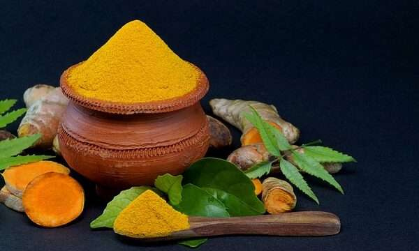 turmeric, neem, cup, spoon, black background, wood spoon, leaf, dramatic, turmeric, nature, turmeric, turmeric, turmeric, turmeric